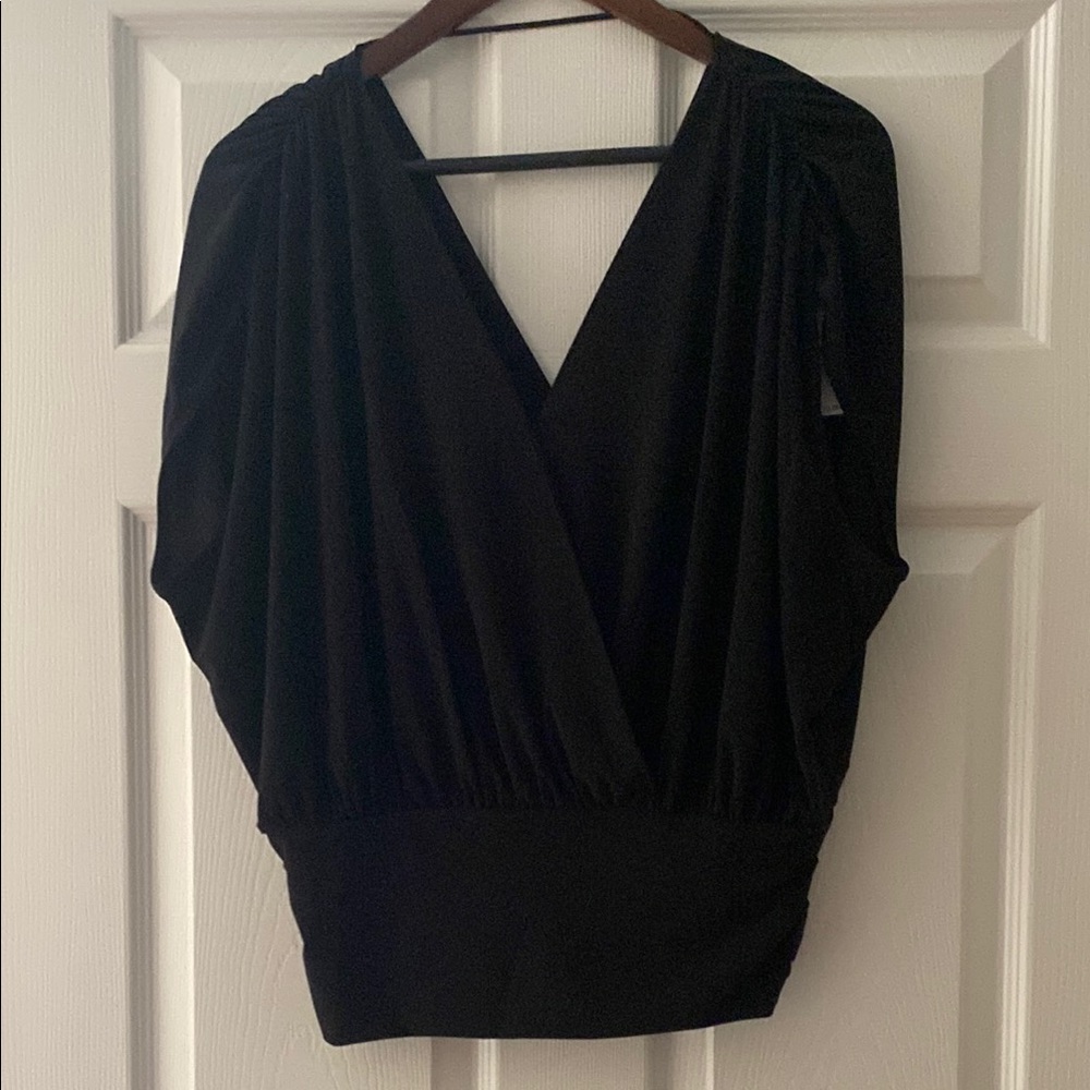 Elegant Black Women's Top